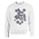 Sweatshirt Unisexe Classique Spheres – Impression Artistique Multicolore - Laure Leprince - Artiste Peintre