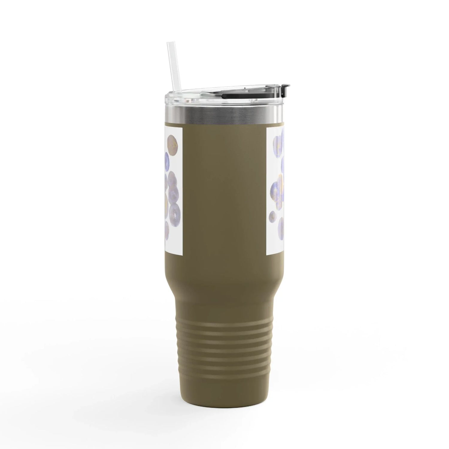 40oz Insulated Travel Mug – Speres Watercolor Design - Laure Leprince - Artiste Peintre