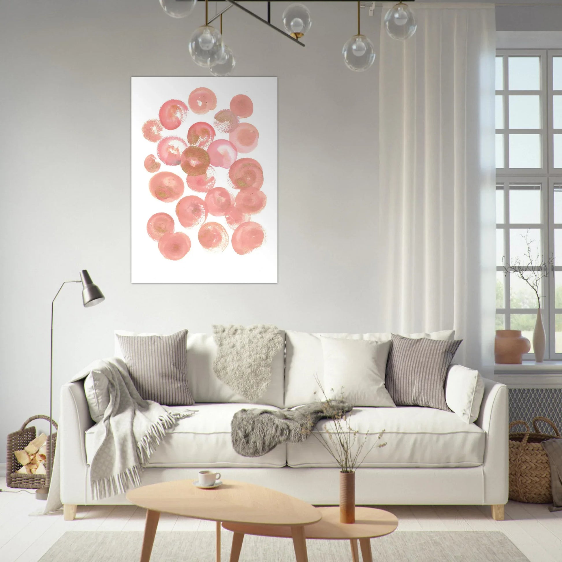 Premium Matte Paper Poster Aquarelle Originale RDJ3-4 - Laure Leprince - Artiste Peintre