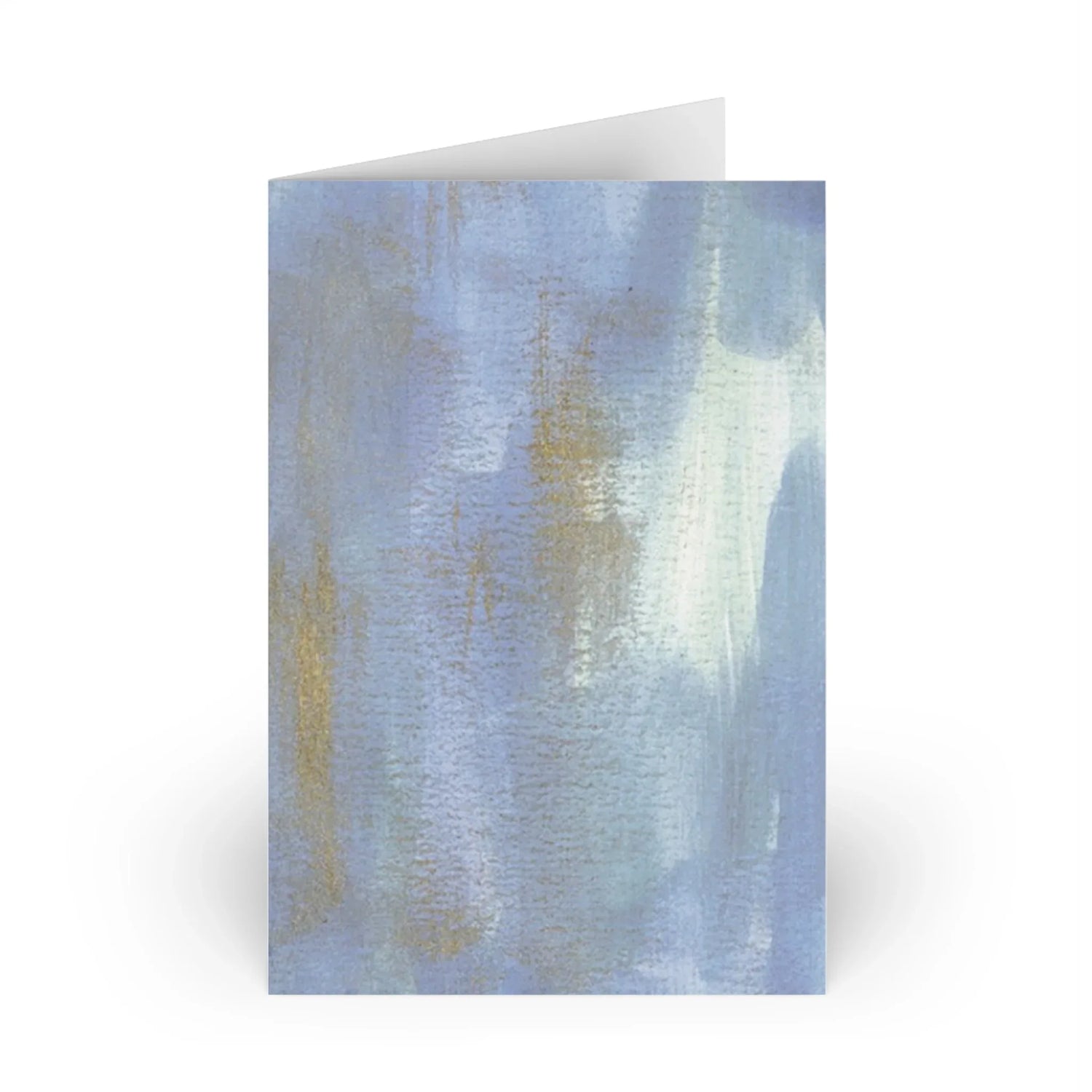 Silent Water Watercolor Leaf Greeting Card - Elegant - Laure Leprince - Artiste Peintre