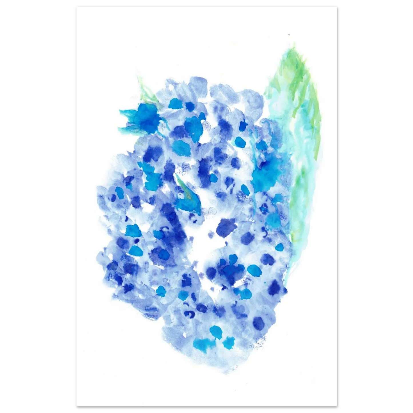 Premium Matte Paper Poster Aquarelle Originale RDJ3-2 - Laure Leprince - Artiste Peintre