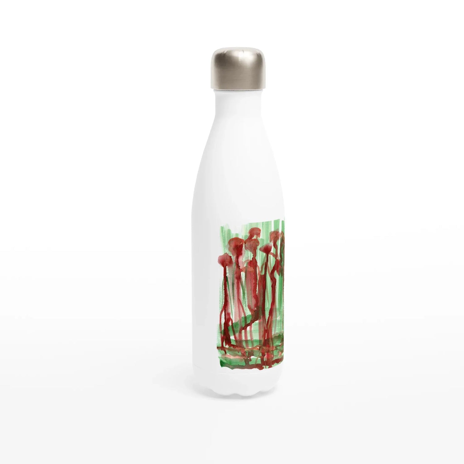 Bouteille isotherme en acier inoxydable 500 ml Forest Choir – Design artistique exclusif - Laure Leprince - Artiste Peintre