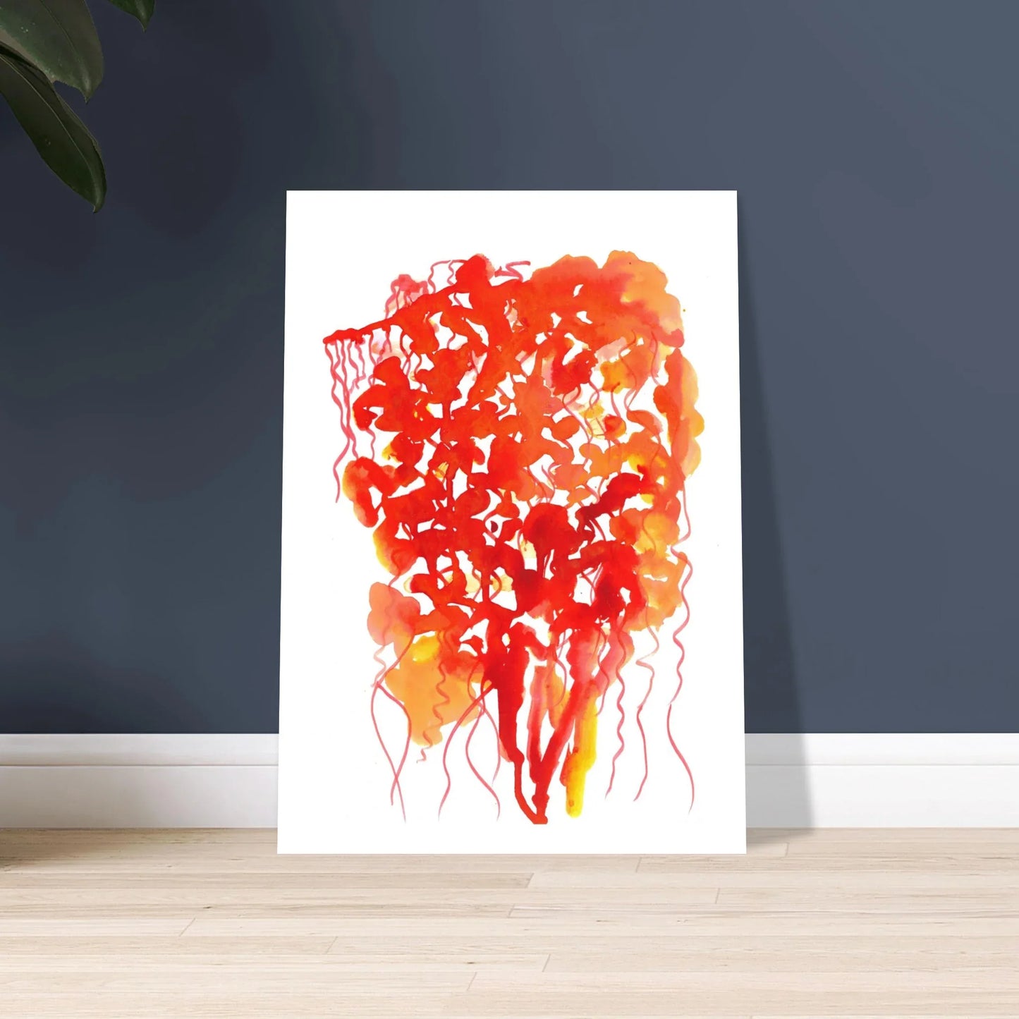 Premium Matte Paper Poster Aquarelle Originale RDJ3-13 - Laure Leprince - Artiste Peintre