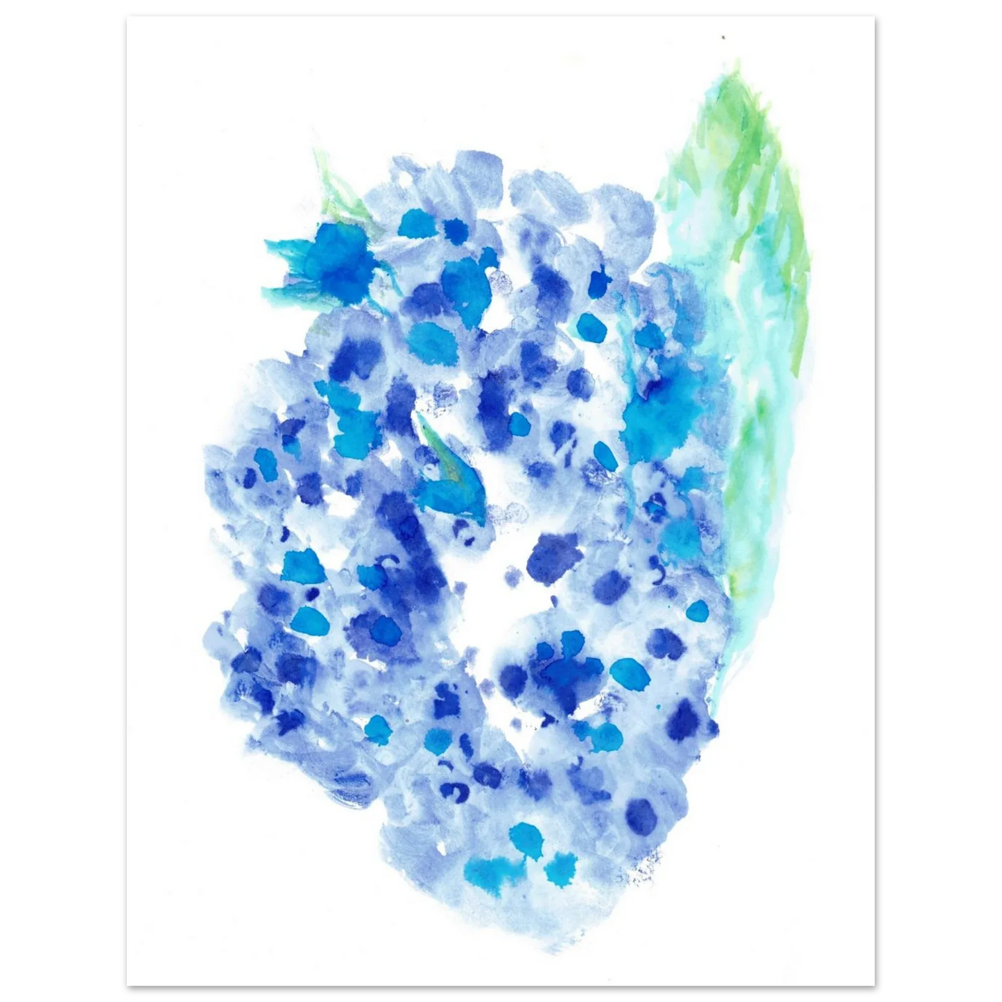 Premium Matte Paper Poster Aquarelle Originale RDJ3-2 - Laure Leprince - Artiste Peintre