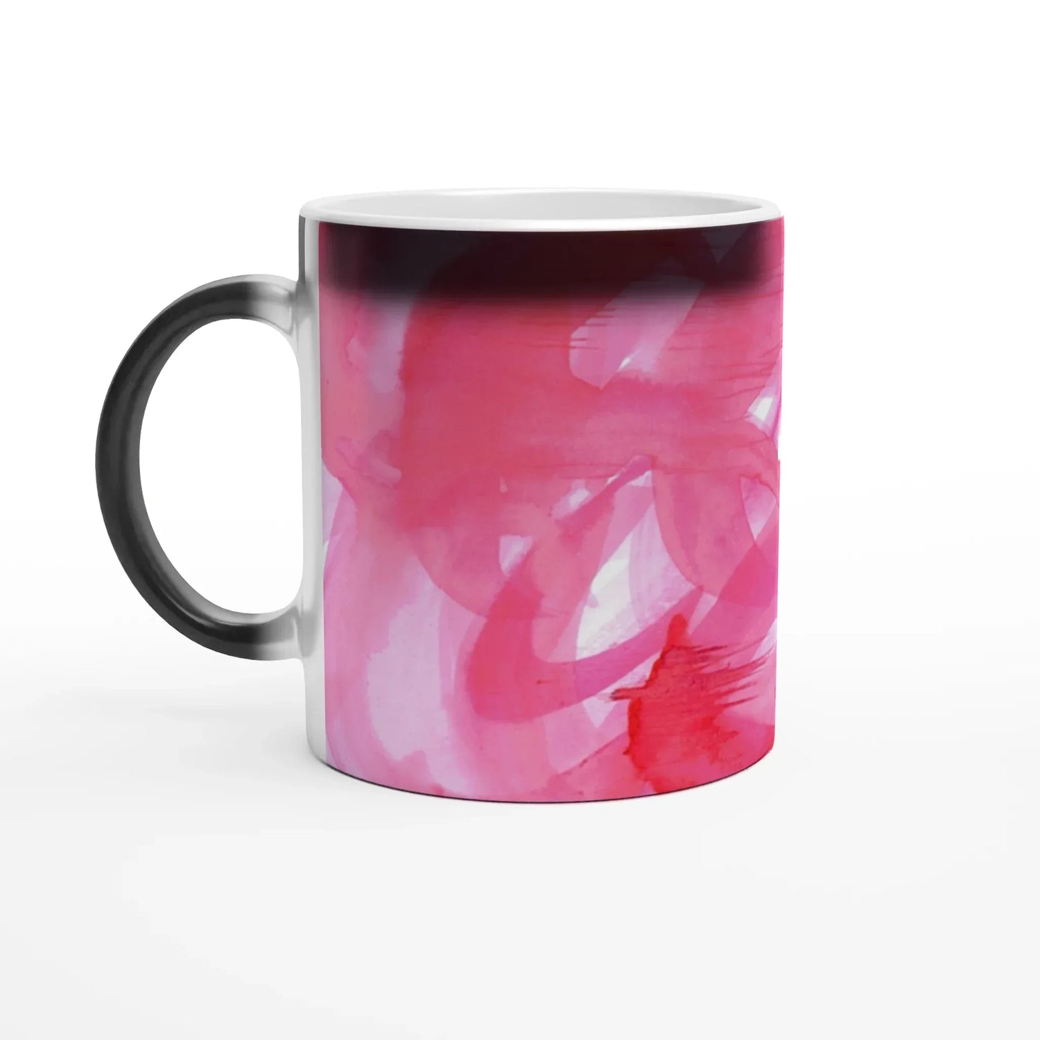 Mug magique en céramique 325 ml – Révèlez votre motif à la chaleur Ruby Drift - Laure Leprince - Artiste Peintre