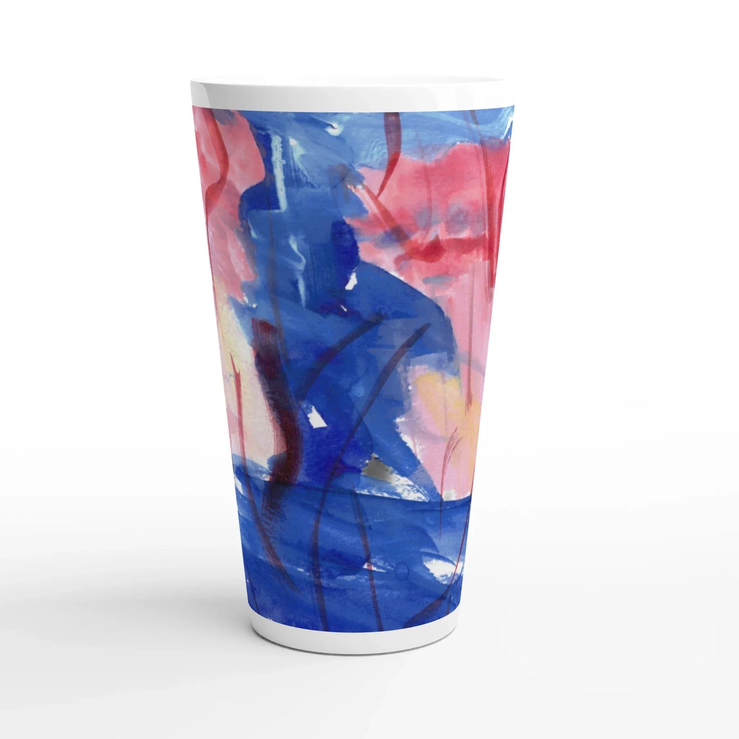Mug à Latte en Céramique 500 ml Midnigth Siren – Élégant, durable et brillant - Laure Leprince - Artiste Peintre