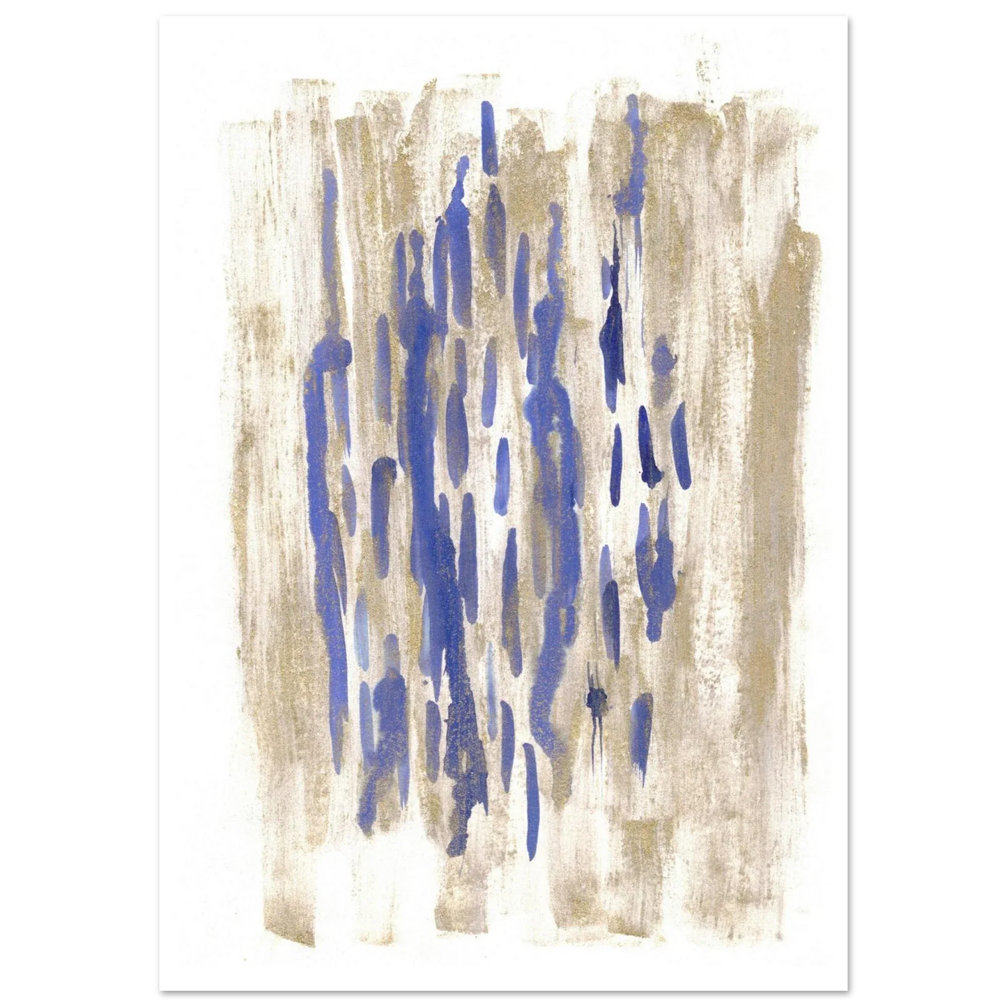 Premium Matte Paper Poster Aquarelle Originale RDJ3-17 - Laure Leprince - Artiste Peintre