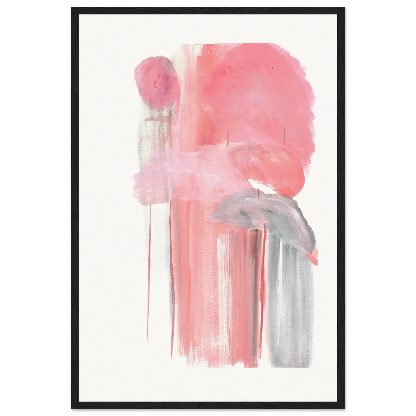 Affiche Encadrée Museum-Quality Matte Paper Wooden Framed Aurora Drift - Laure Leprince - Artiste Peintre