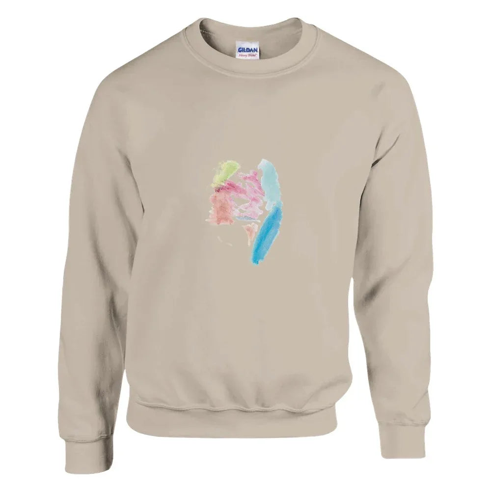 Sweatshirt Unisexe Classique – Impression Artistique Aurore Pastel | Premium Cotton Blend - Laure Leprince - Artiste Peintre