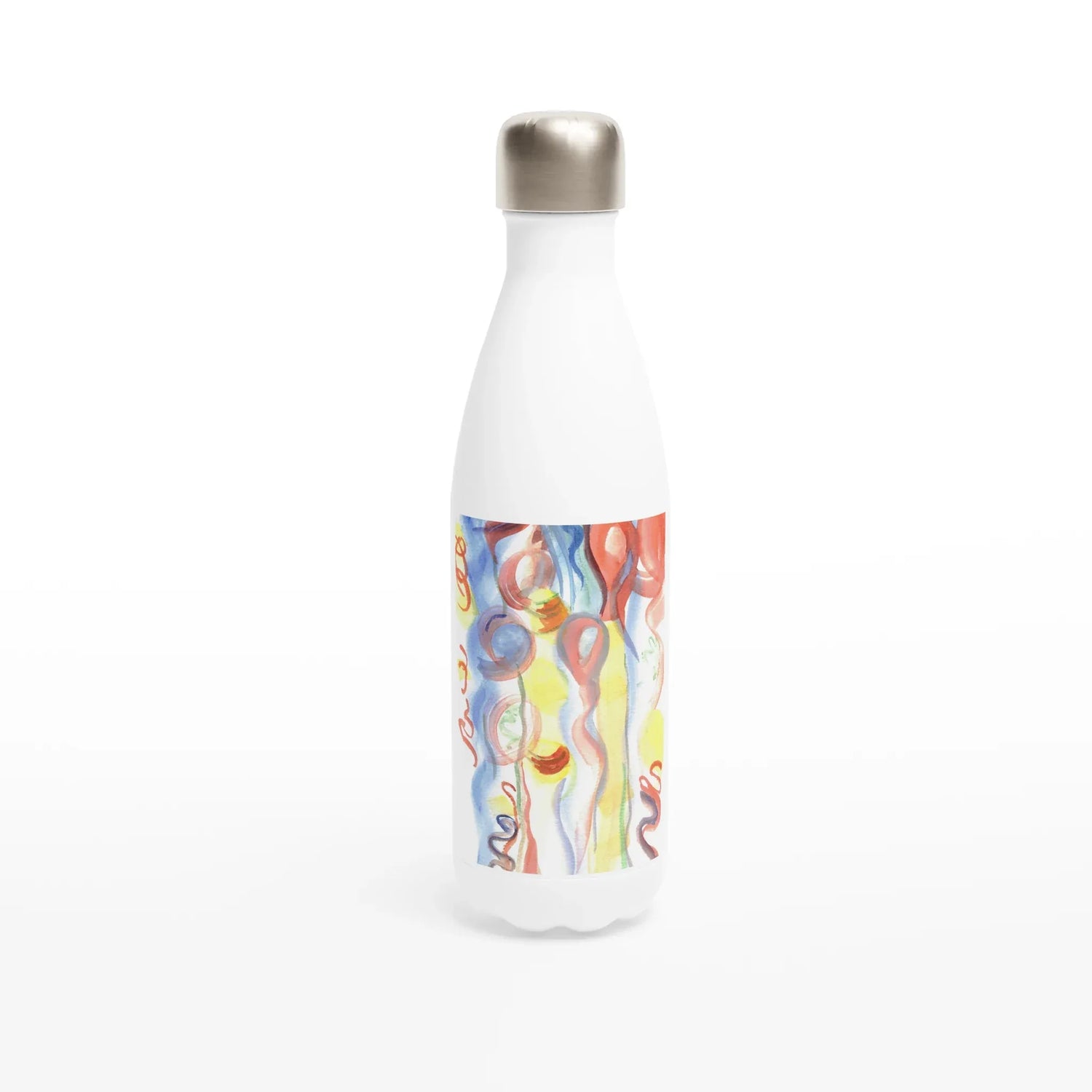 Bouteille isotherme en acier inoxydable 500 ml – Design artistique exclusif Urban Parade - Laure Leprince - Artiste Peintre