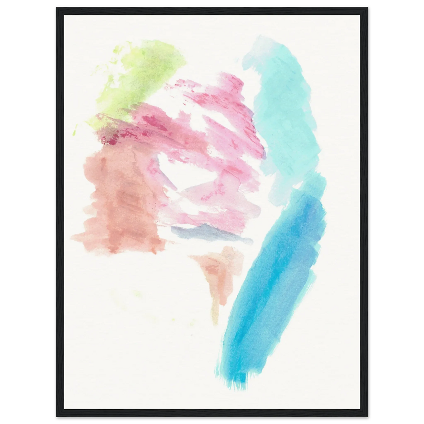 Affiche Encadrée Museum-Quality Matte Paper Wooden Framed Aurore Pastel - Laure Leprince - Artiste Peintre