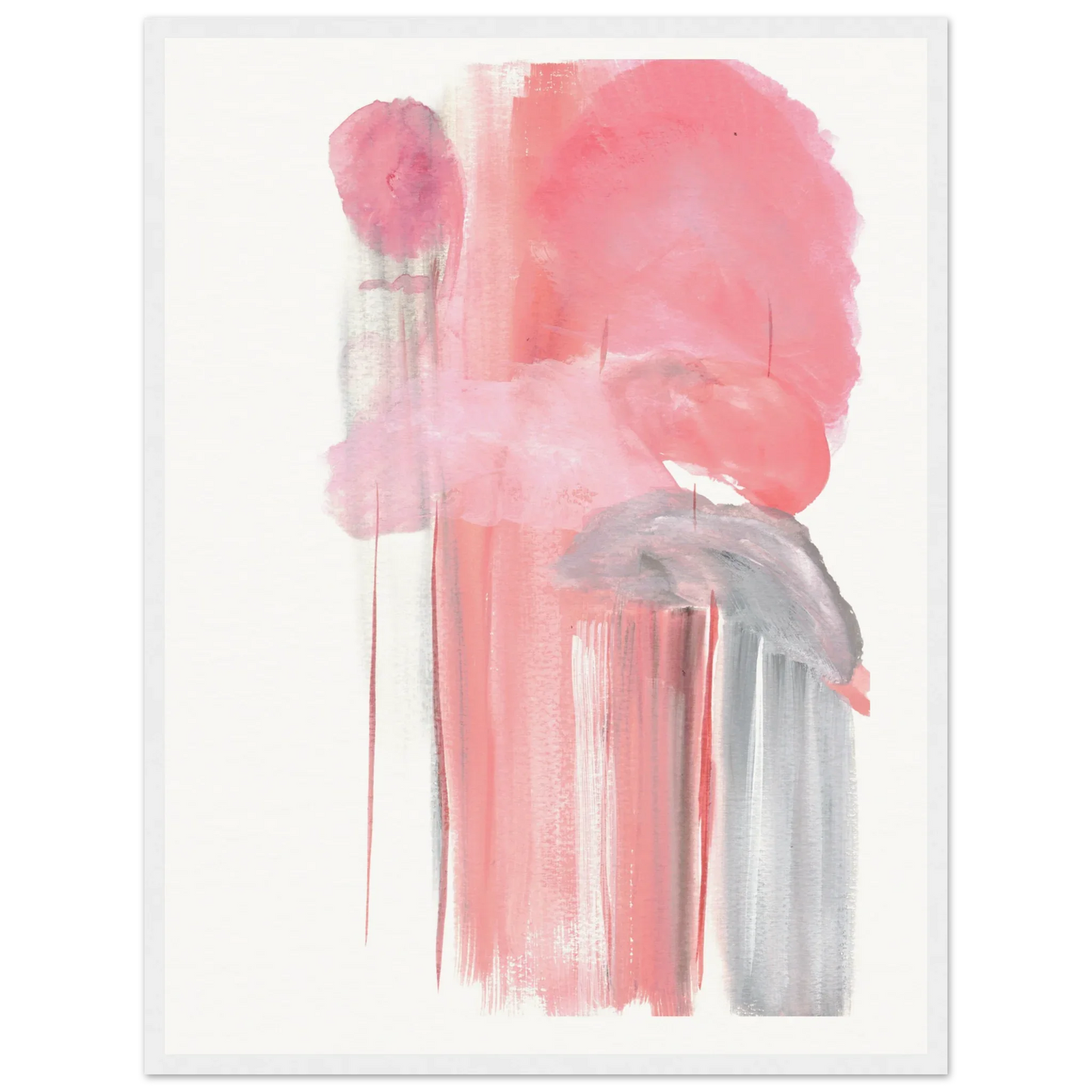 Affiche Encadrée Museum-Quality Matte Paper Wooden Framed Aurora Drift - Laure Leprince - Artiste Peintre