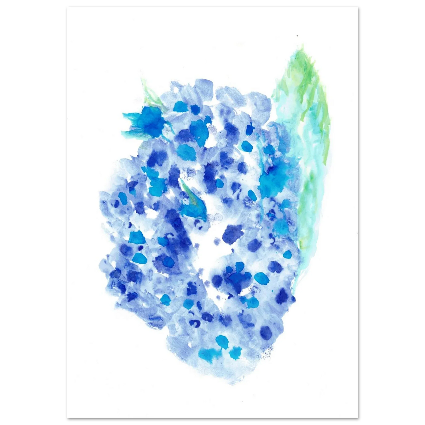 Premium Matte Paper Poster Aquarelle Originale RDJ3-2 - Laure Leprince - Artiste Peintre
