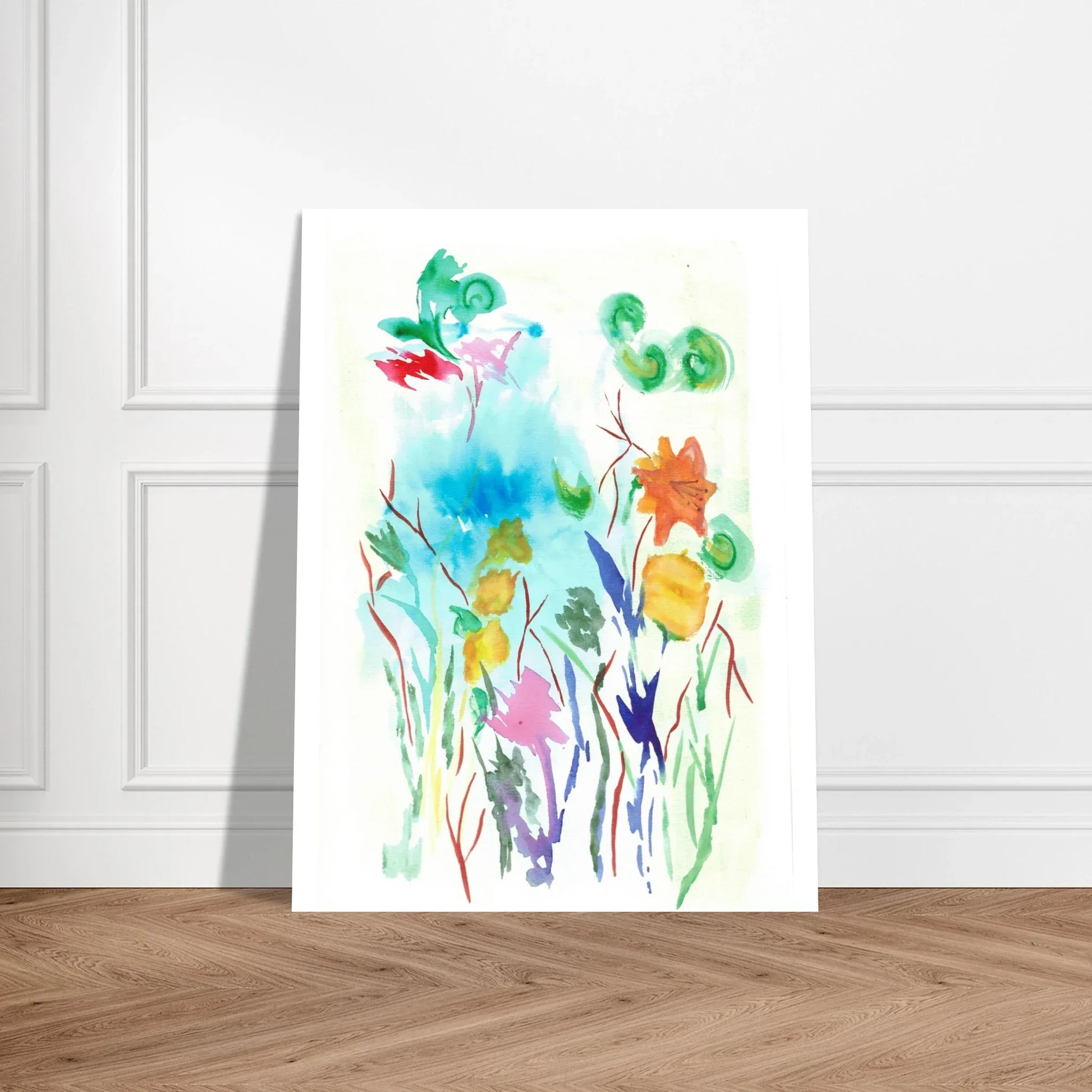 Impression sur aluminium DIBOND® bouquet – Élégance moderne et durabilité professionnelle - Laure Leprince - Artiste Peintre