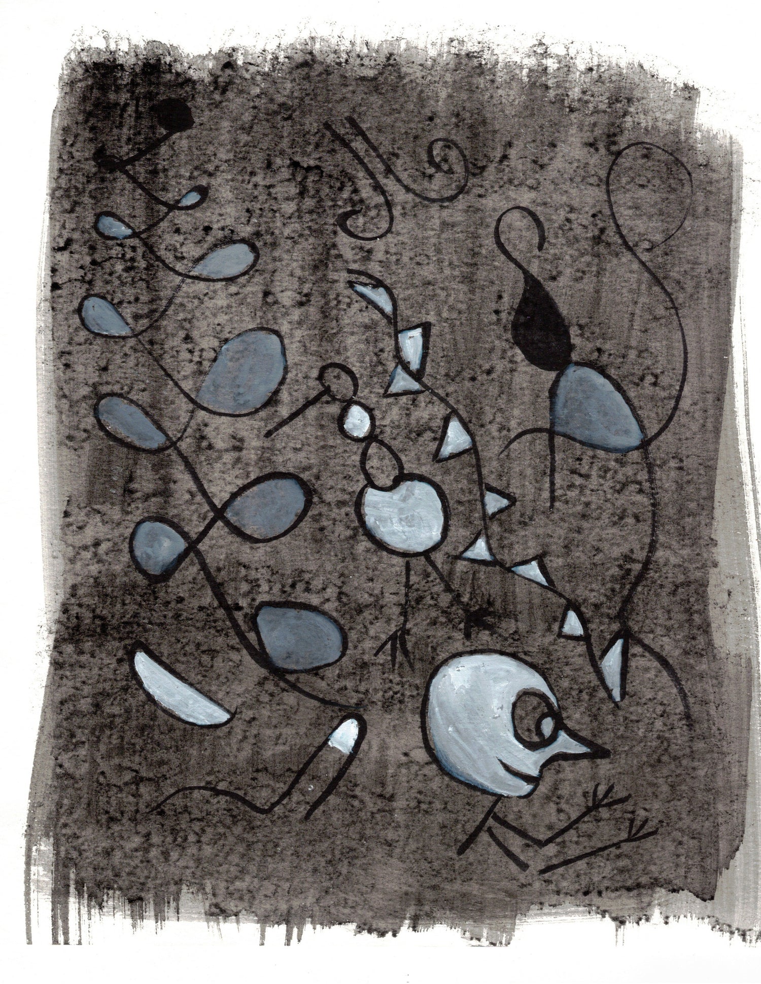 Aquarelle originale Carnaval