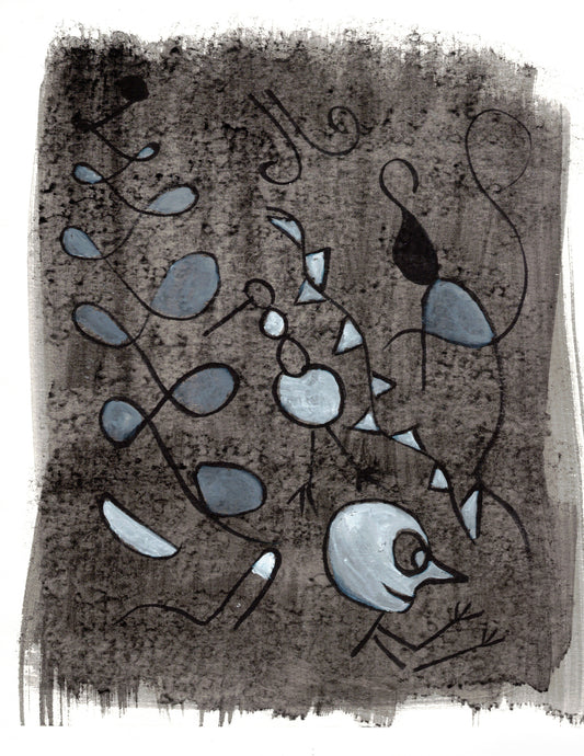 Aquarelle originale Carnaval
