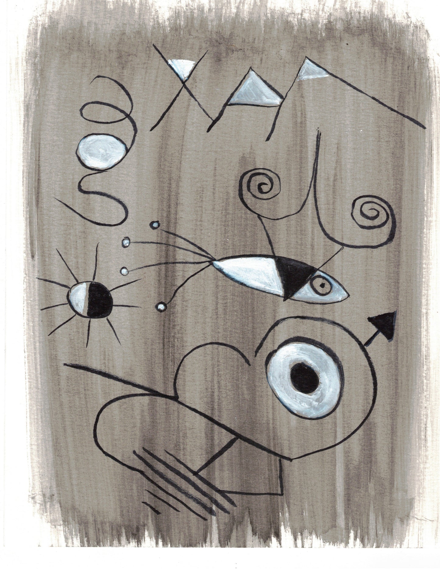 Aquarelle originale Voyage en Egypte
