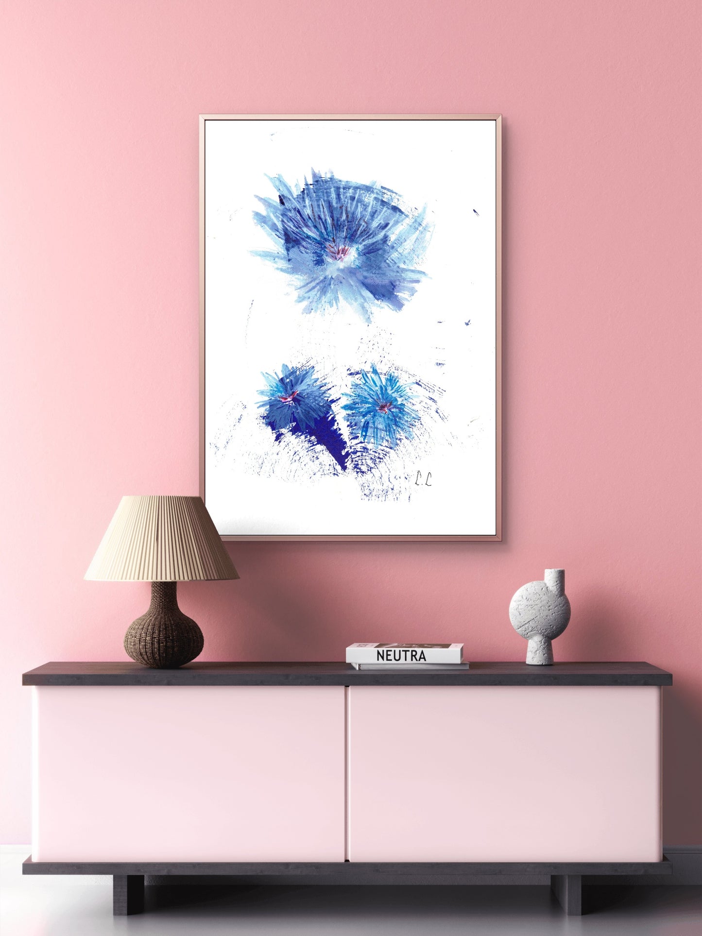 🎨 Abstraction spontanée – Aquarelle intuitive par Laure Leprince