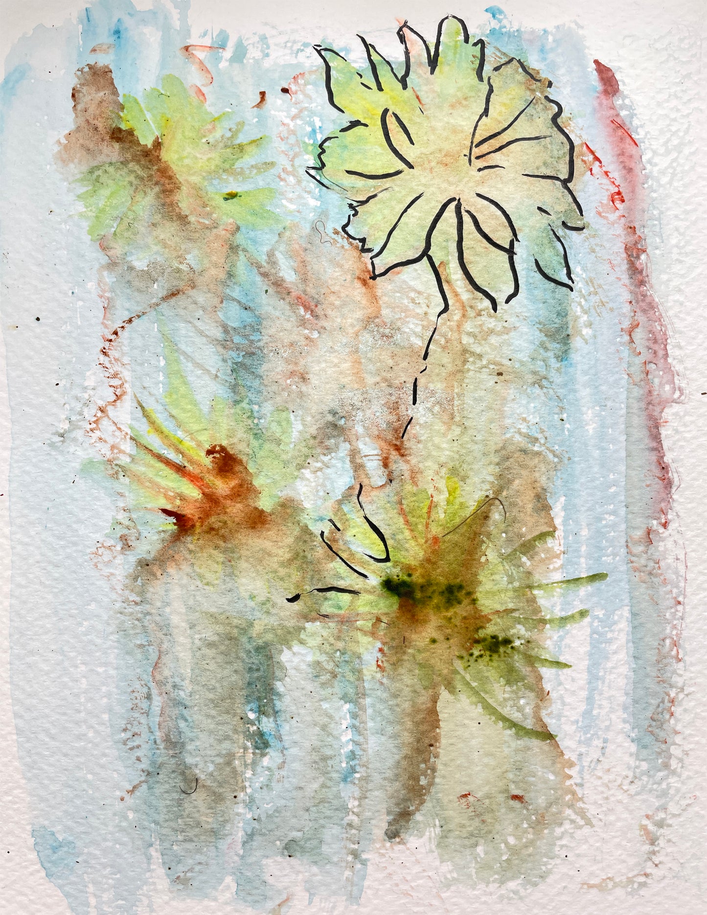 Pack de 20 Aquarelles Coloriage Inversé
