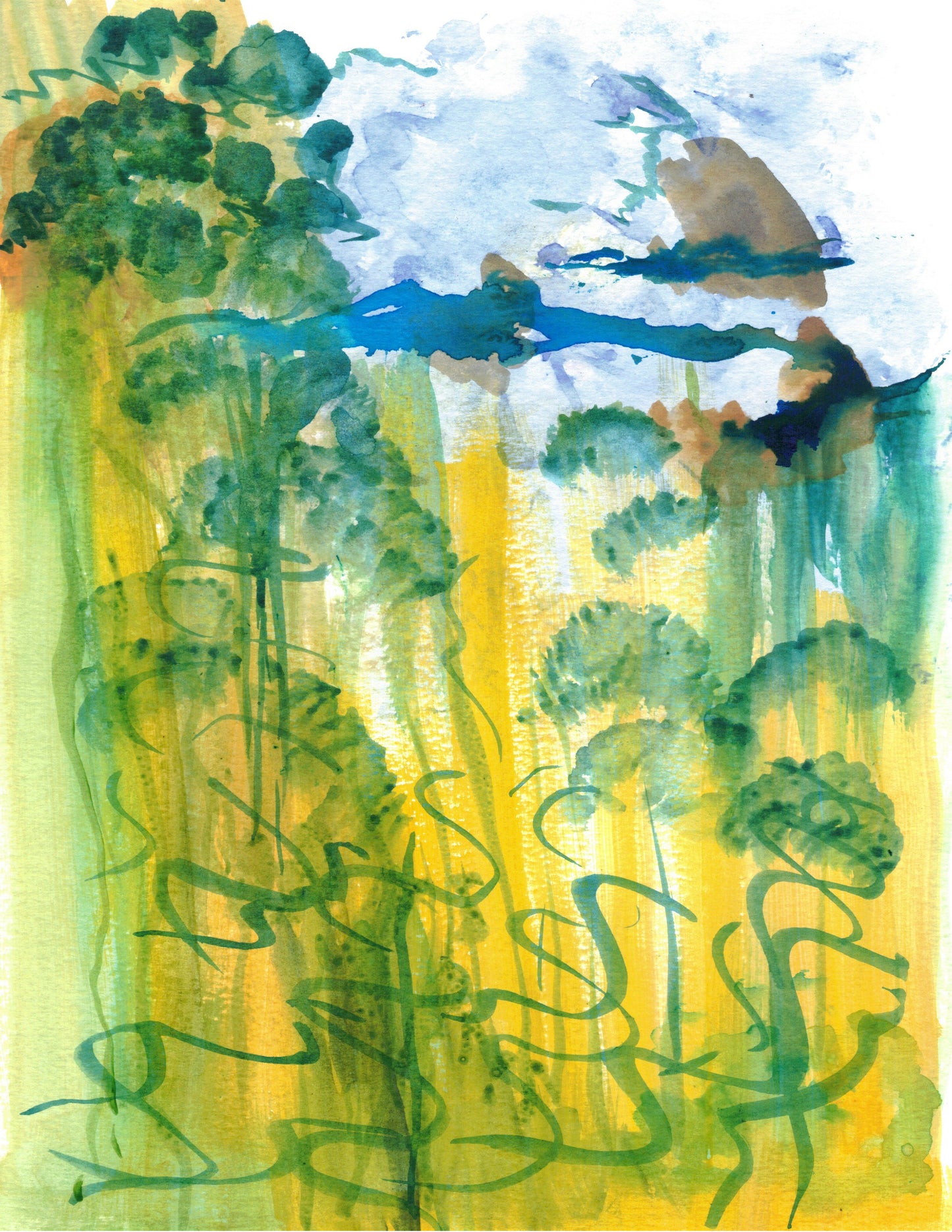 Pack de 60 Aquarelles Coloriage Inversé