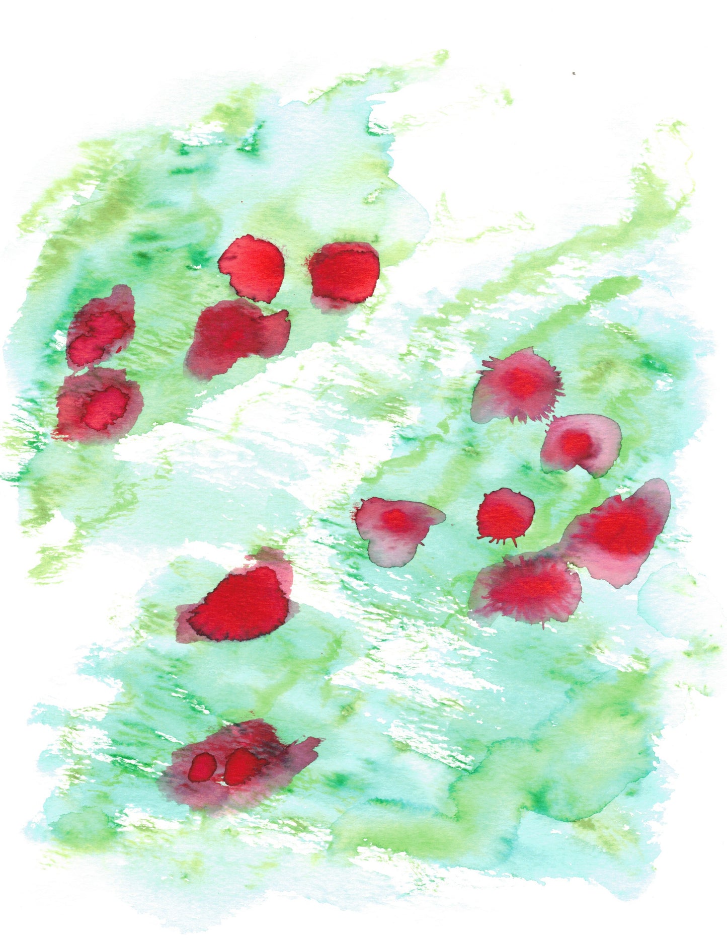 Pack de 60 Aquarelles Coloriage Inversé