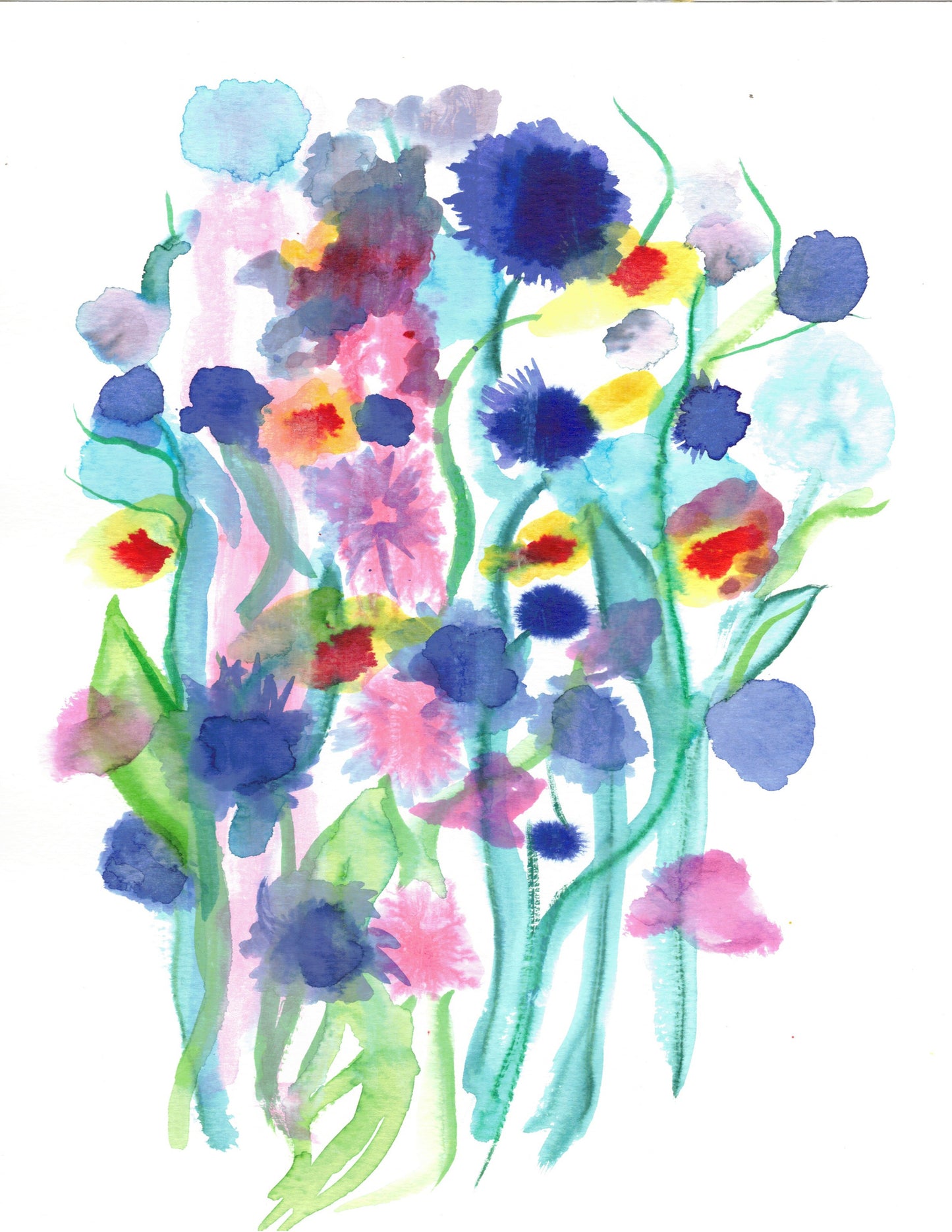 Pack de 60 Aquarelles Coloriage Inversé