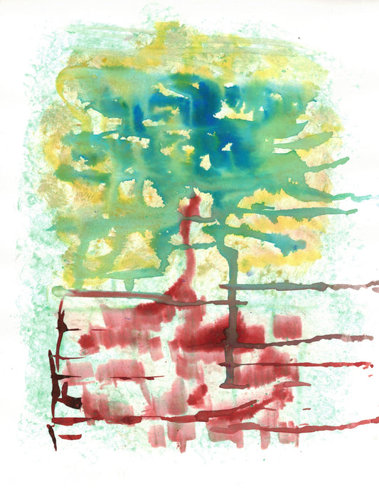 Aquarelle œuvre Originale Numérique 120