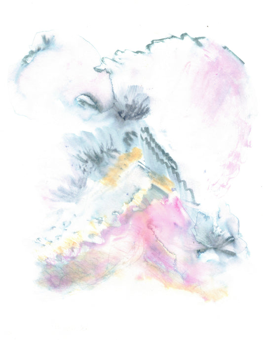 Aquarelle œuvre Originale Numérique 129