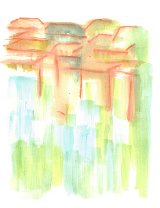 Aquarelle œuvre Originale Numérique 103