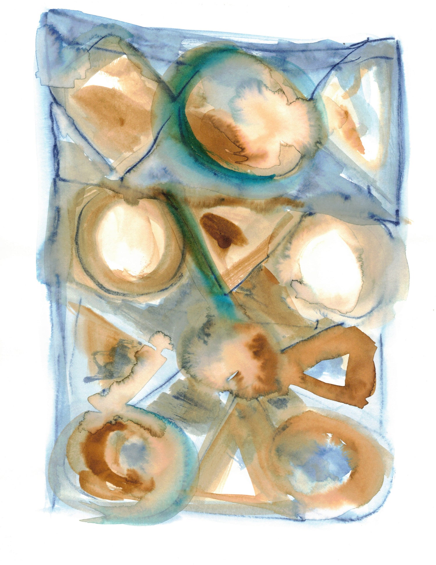 Aquarelle œuvre Originale Numérique 138