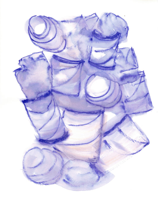 Aquarelle œuvre Originale Numérique 144