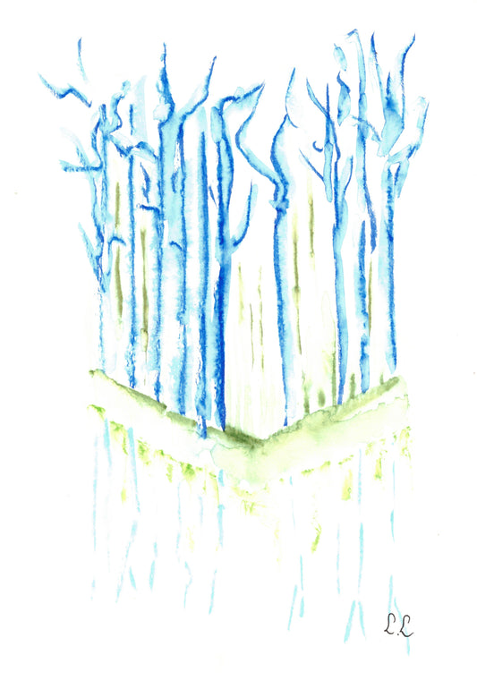 Aquarelle œuvre Originale Numérique 151