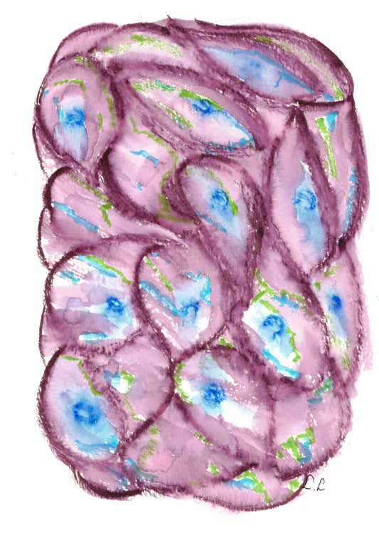 Aquarelle œuvre Originale Numérique 165