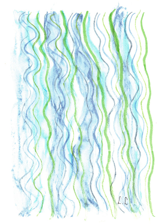 Aquarelle œuvre Originale Numérique 170