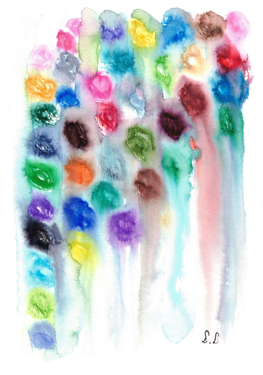 Aquarelle œuvre Originale Numérique 171