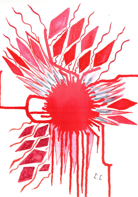Aquarelle œuvre Originale Numérique 175