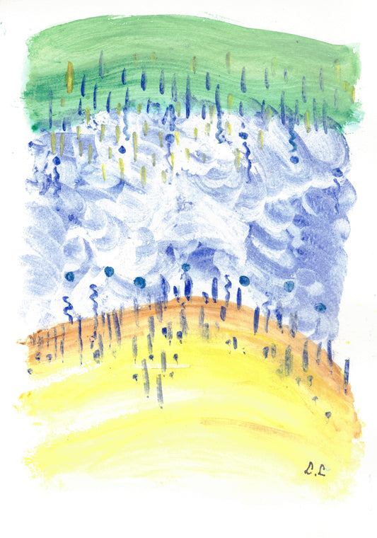 Aquarelle œuvre Originale Numérique 178