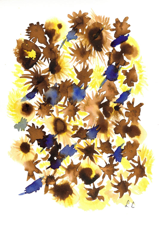 Aquarelle œuvre Originale Numérique 183