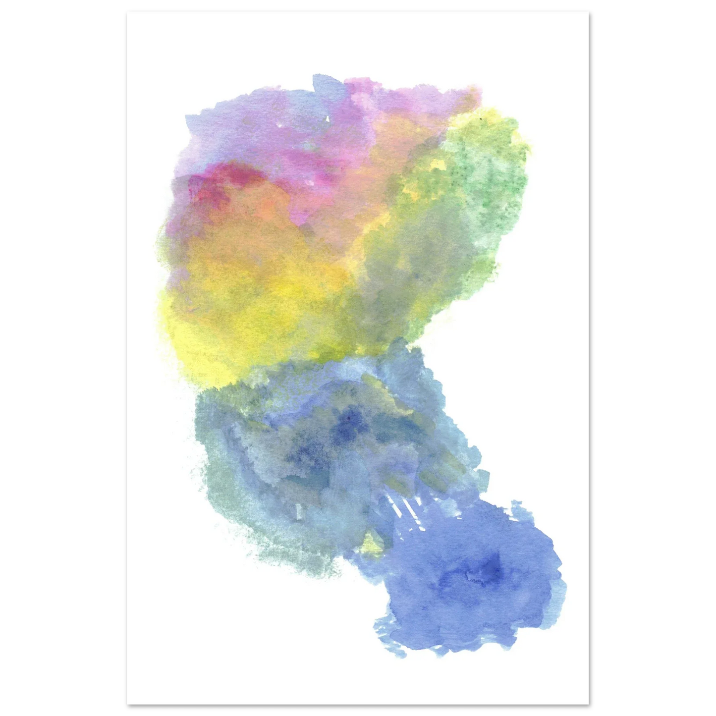 Affiche Premium Papier Mat – Aurora Drift Par l'Artiste Laure Leprince - Laure Leprince - Artiste Peintre