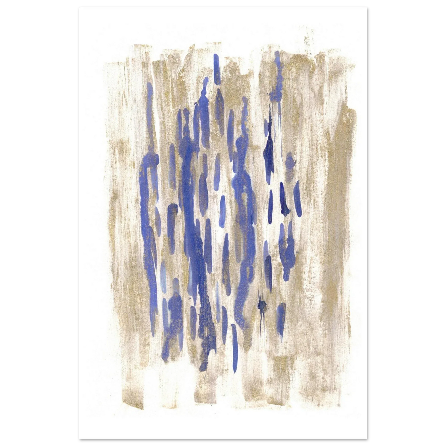 Premium Matte Paper Poster Aquarelle Originale RDJ3-17 - Laure Leprince - Artiste Peintre