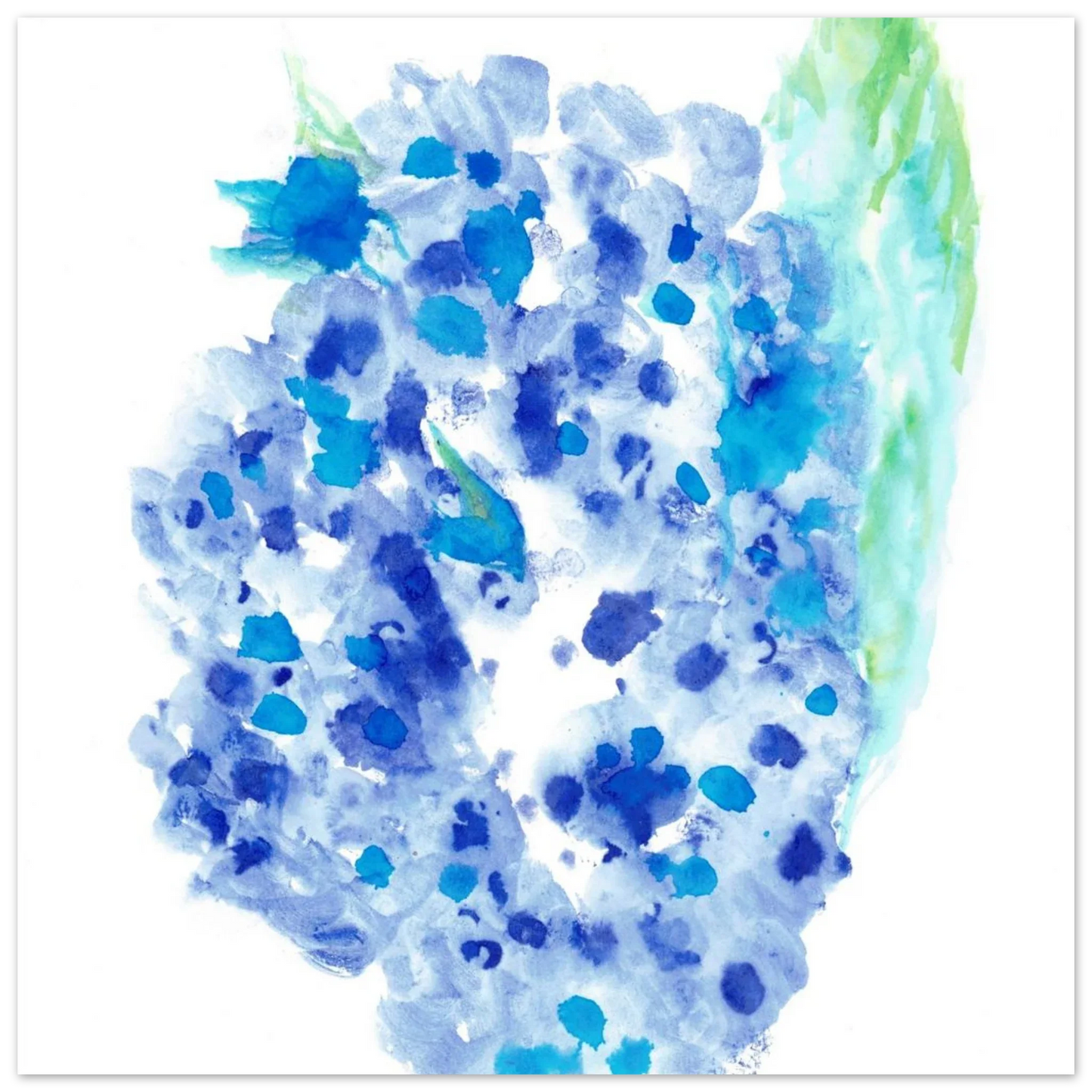 Premium Matte Paper Poster Aquarelle Originale RDJ3-2 - Laure Leprince - Artiste Peintre