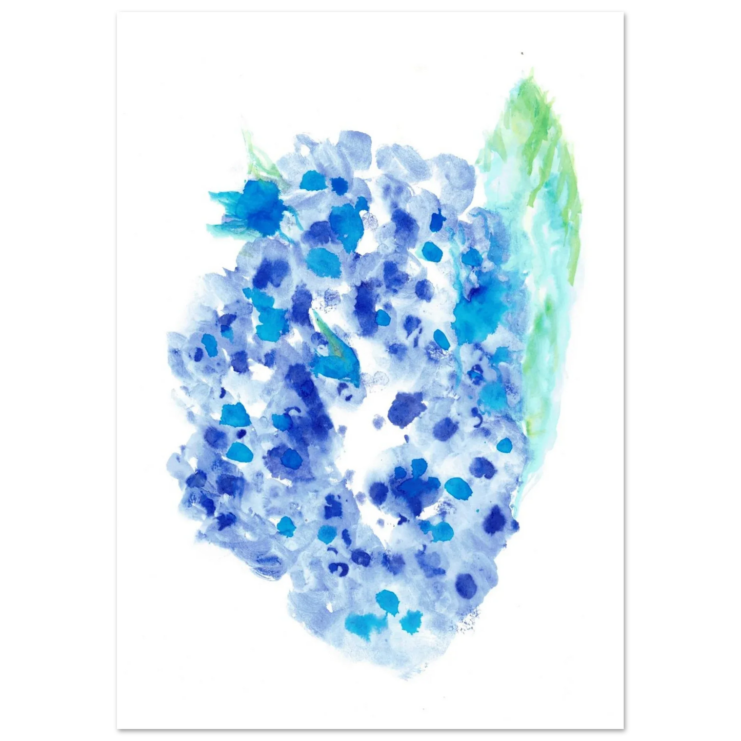 Premium Matte Paper Poster Aquarelle Originale RDJ3-2 - Laure Leprince - Artiste Peintre