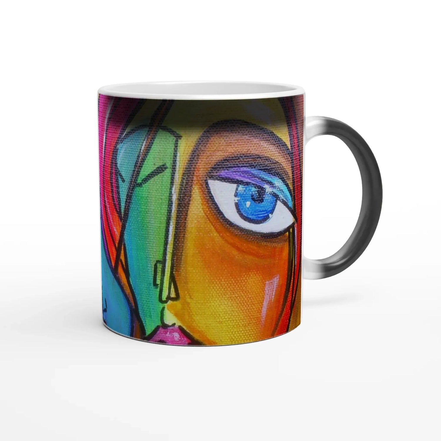 Mug magique en céramique 325 ml trouncho – Révèlez votre motif à la chaleur - Laure Leprince - Artiste Peintre