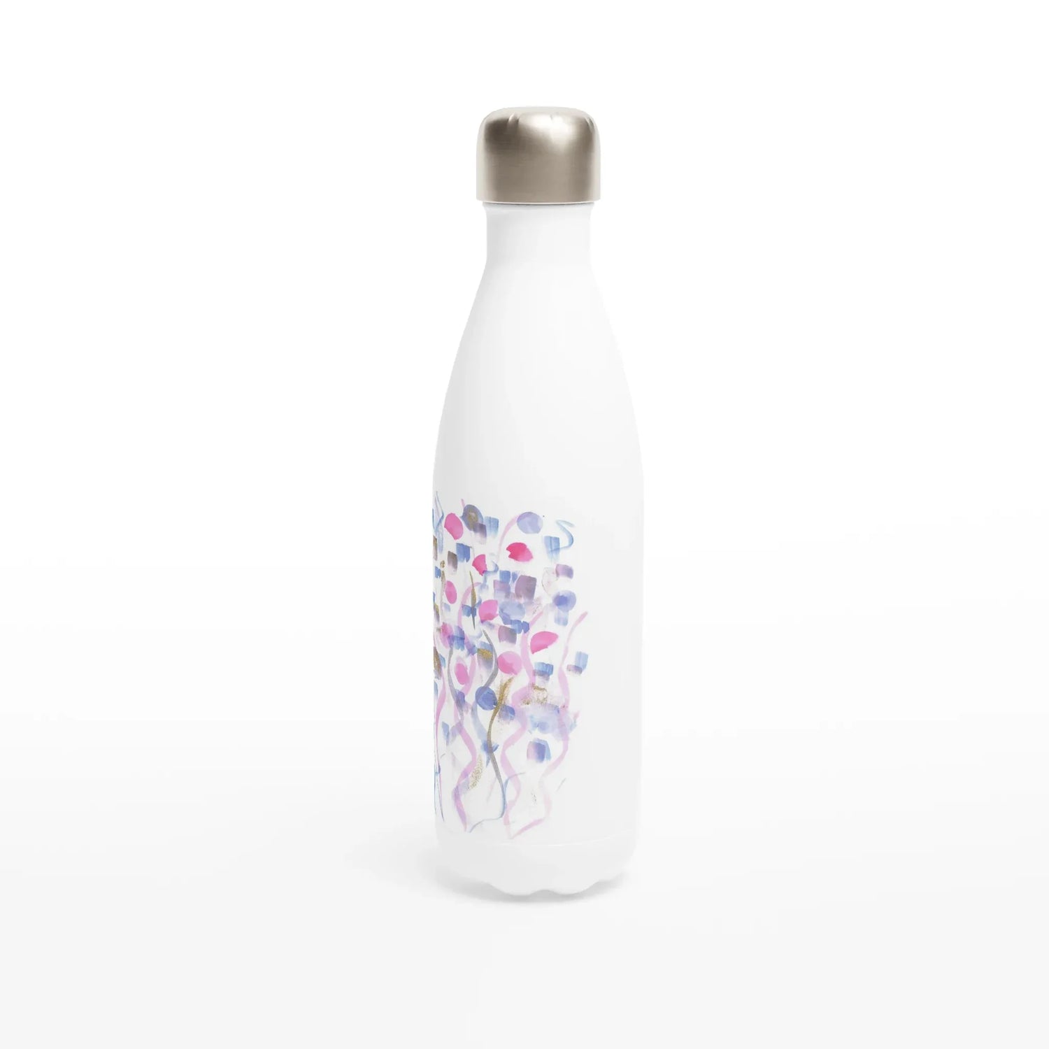 Bouteille isotherme en acier inoxydable 500 ml Petal Drift – Design artistique exclusif - Laure Leprince - Artiste Peintre