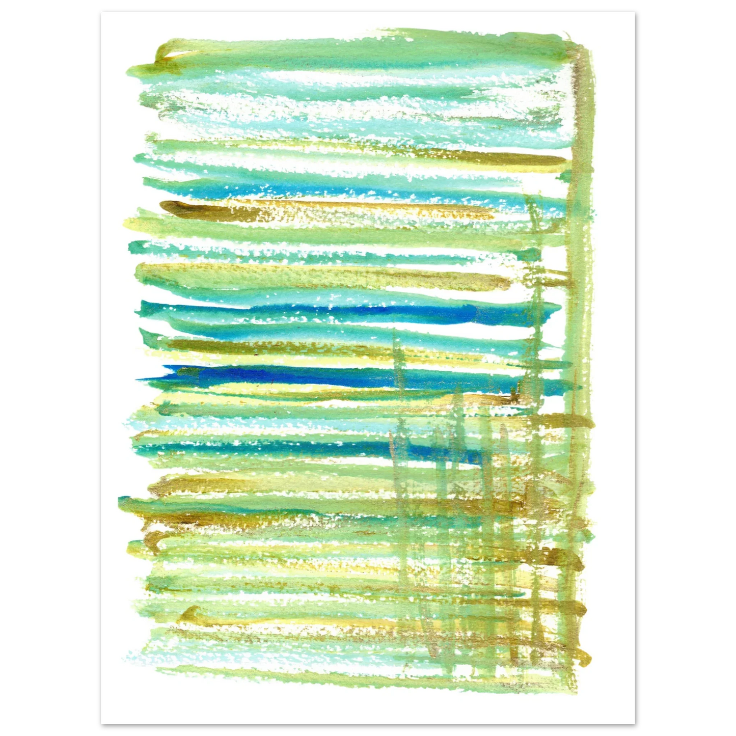Affiche premium sur papier mat Trame – Art mural de qualité supérieure - Laure Leprince - Artiste Peintre