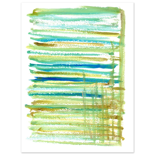 Affiche premium sur papier mat Trame – Art mural de qualité supérieure - Laure Leprince - Artiste Peintre