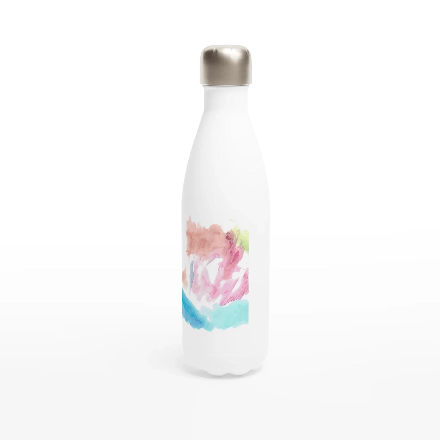 Bouteille isotherme en acier inoxydable 500 ml Aurore Pastel – Design artistique exclusif - Laure Leprince - Artiste Peintre