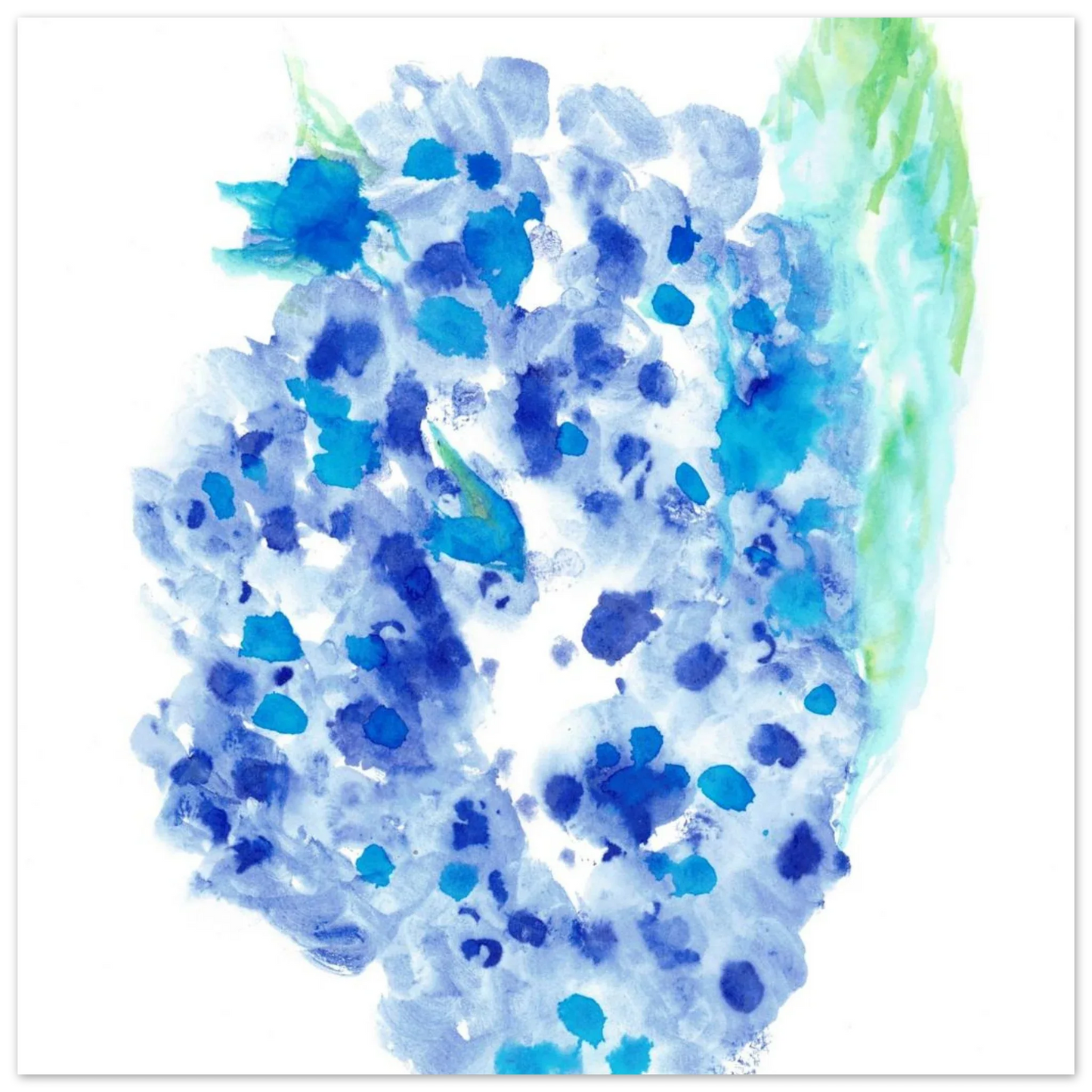Premium Matte Paper Poster Aquarelle Originale RDJ3-2 - Laure Leprince - Artiste Peintre