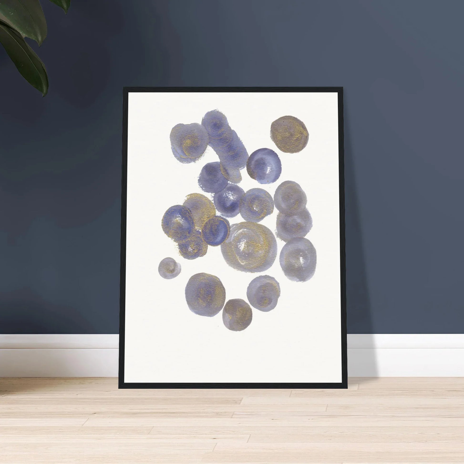 Affiche Encadrée Museum-Quality Matte Paper Wooden Framed Sphères - Laure Leprince - Artiste Peintre