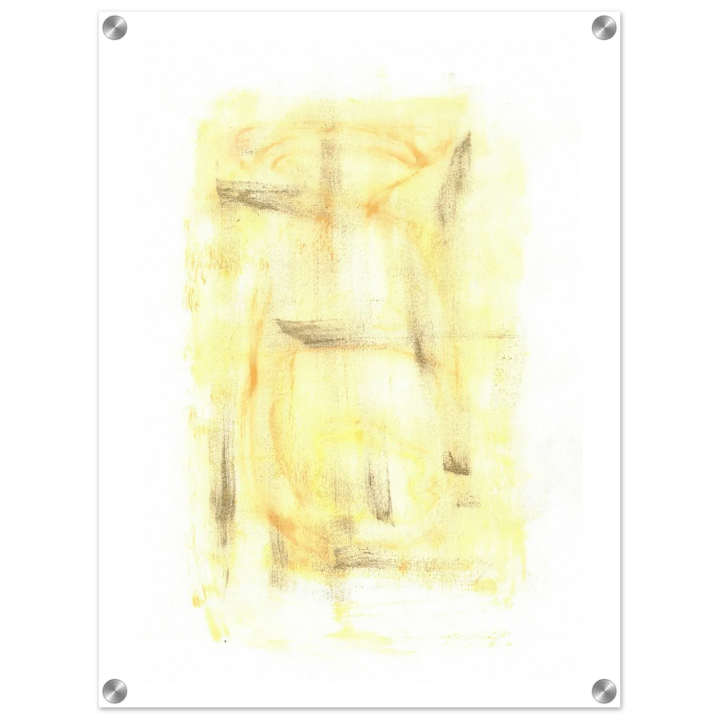 Impression sur acrylique brillante Golden Haze | Art contemporain par Laure Leprince - Laure Leprince - Artiste Peintre